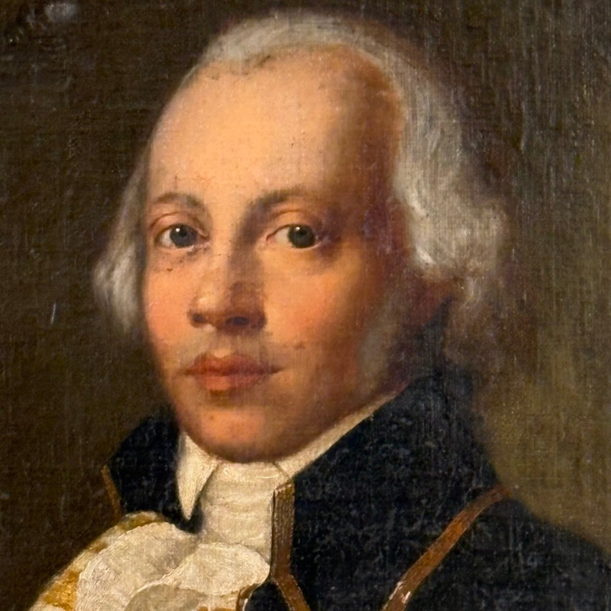 Pair Of 18th-century Portraits-photo-3