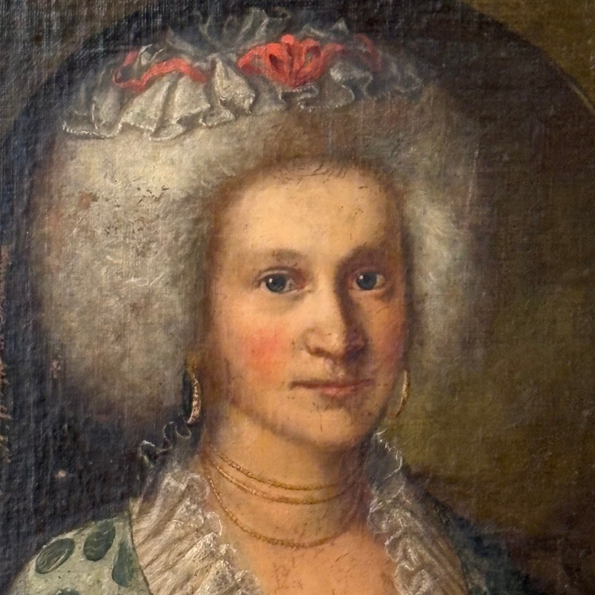 Pair Of 18th-century Portraits-photo-1