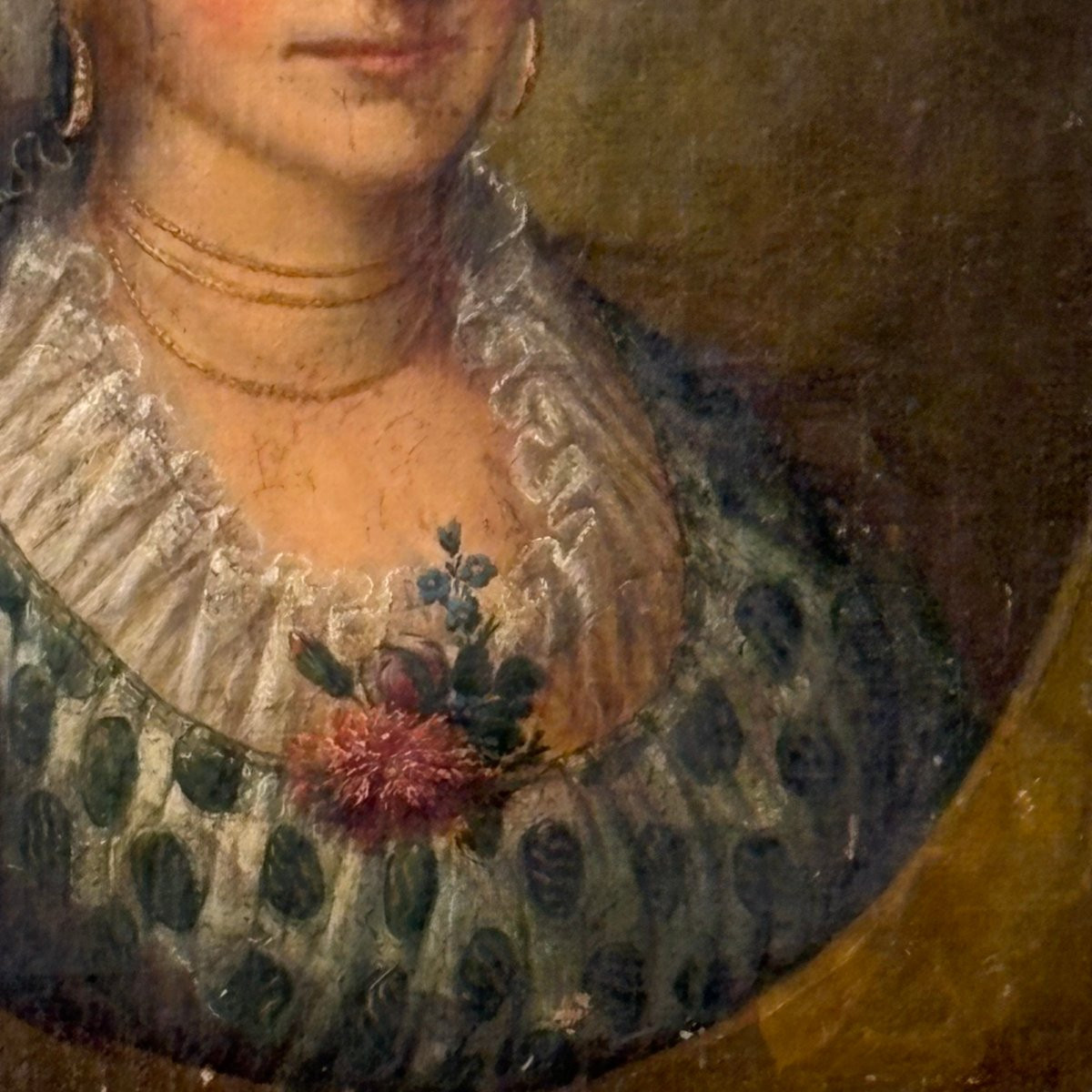 Pair Of 18th-century Portraits-photo-2