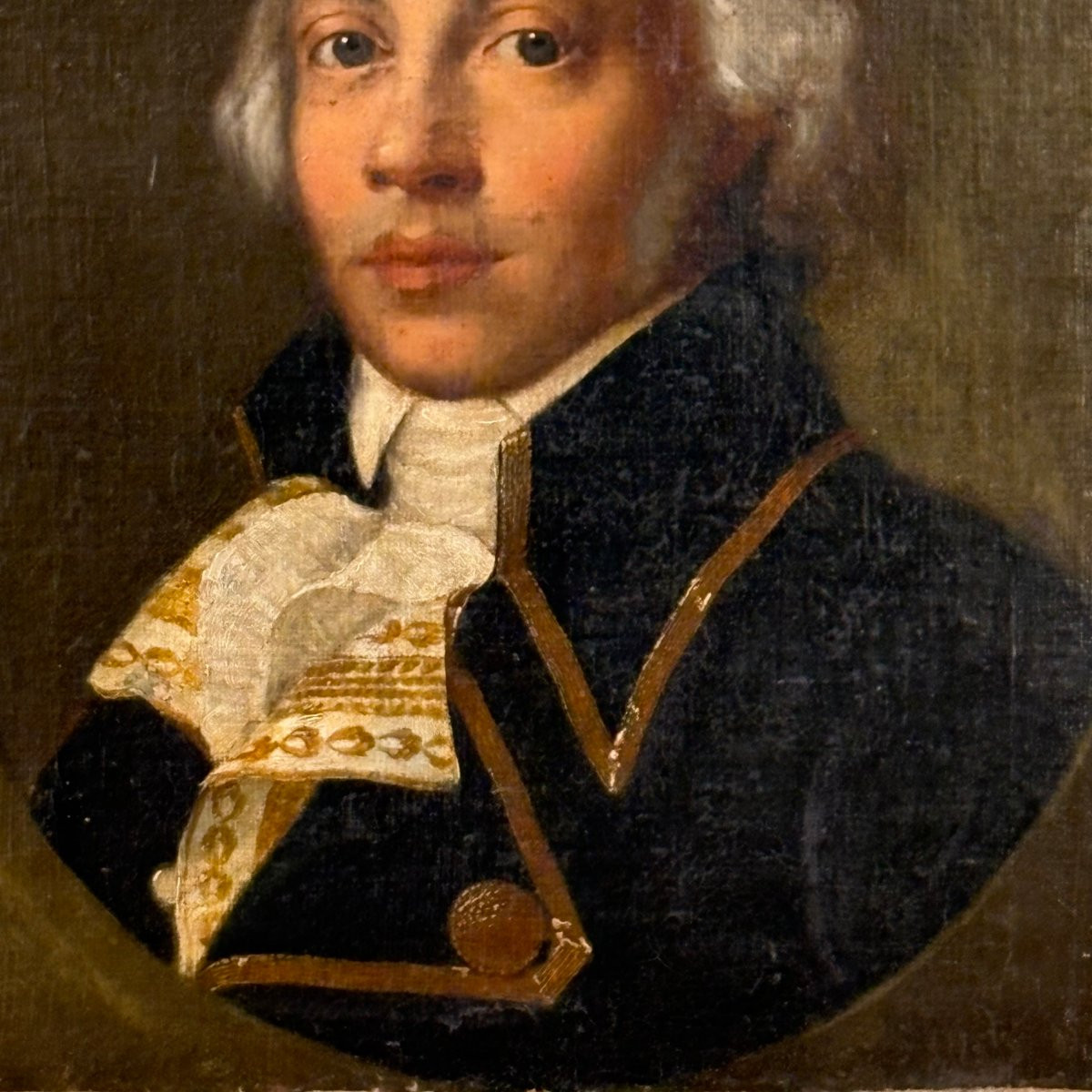 Pair Of 18th-century Portraits-photo-3