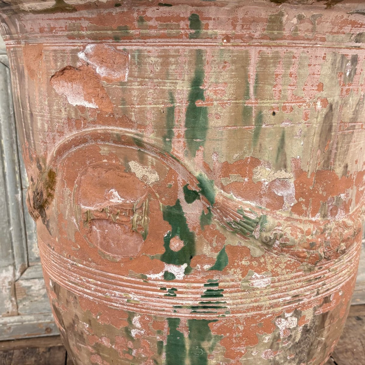 Vase By Boisset In Anduze 19th Century-photo-2