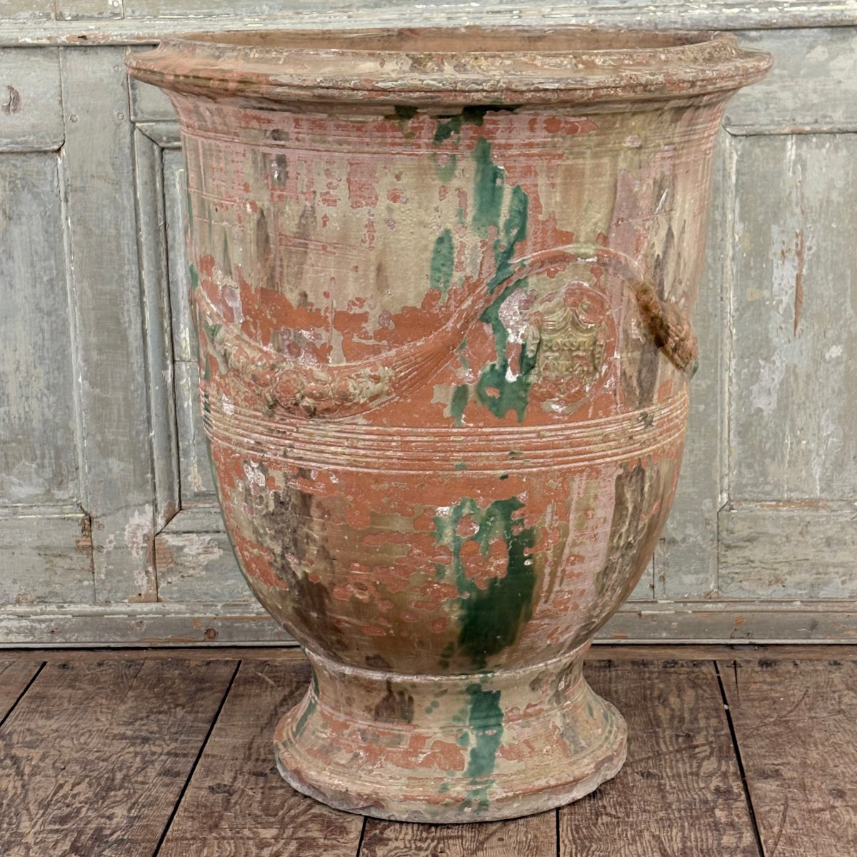 Vase By Boisset In Anduze 19th Century