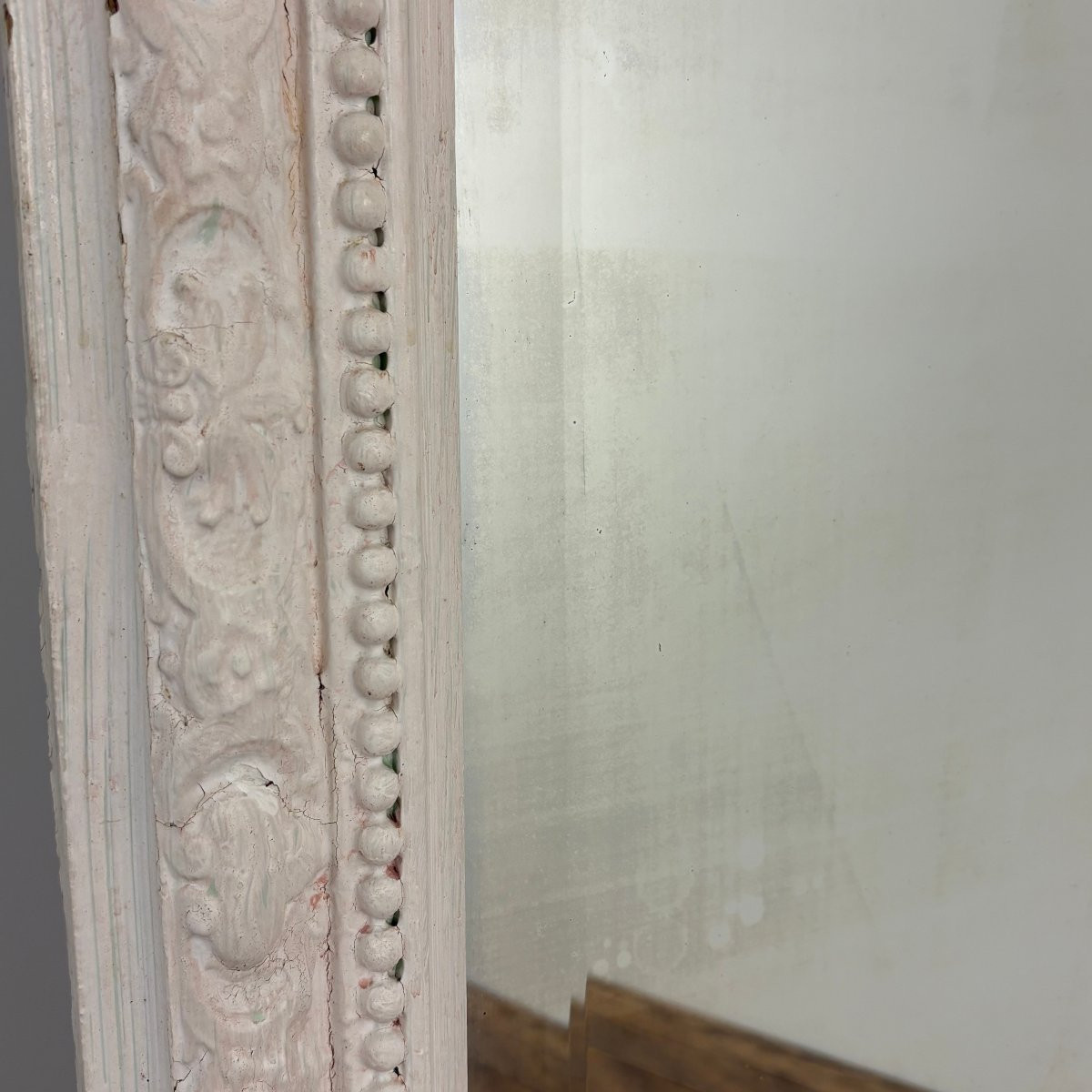 Grand miroir de boiserie de style régence-photo-4