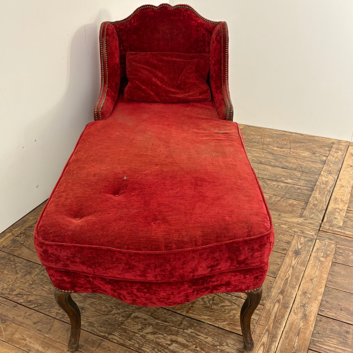 Regence Period Chaise Longue-photo-7