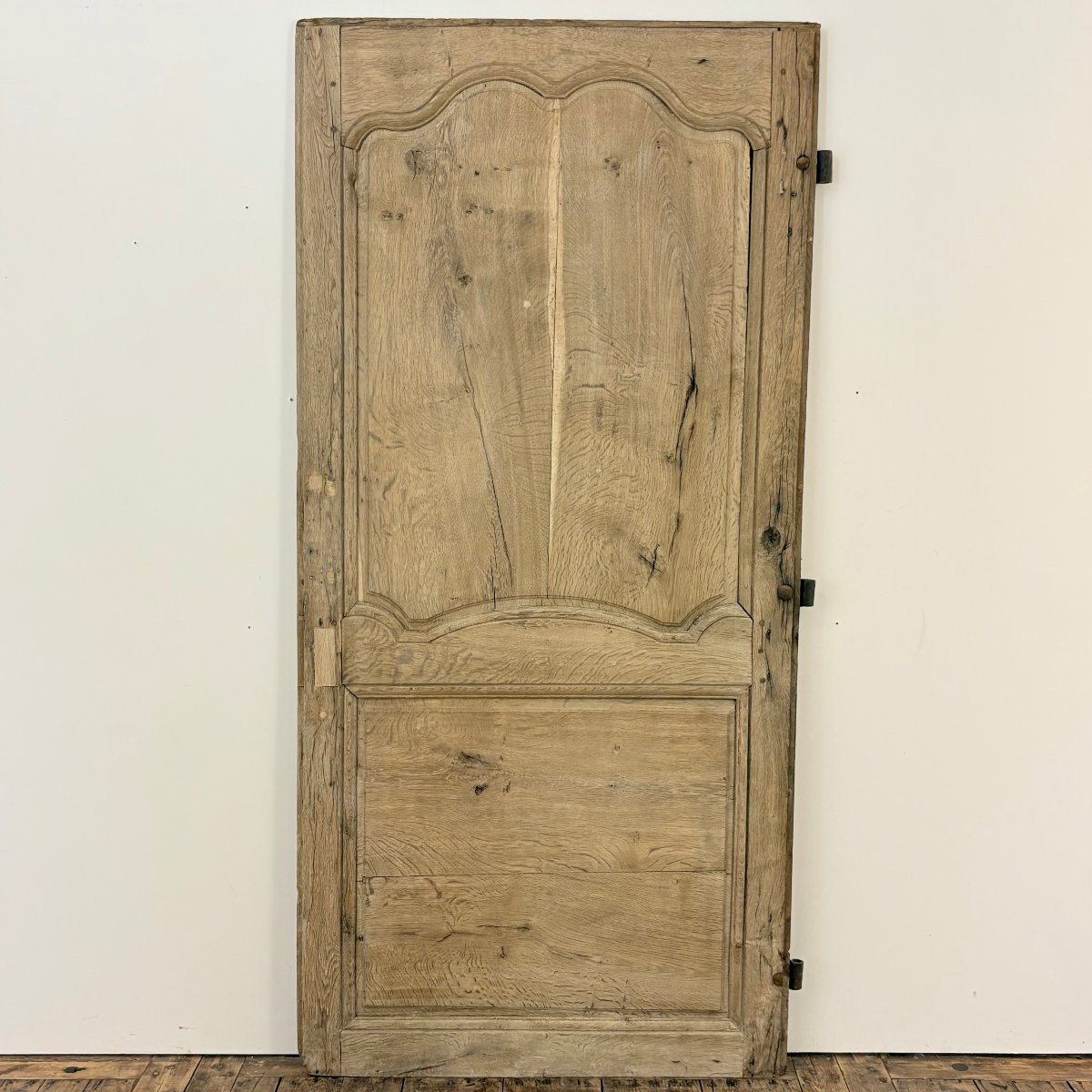 18th Century Oak Communication Door-photo-2