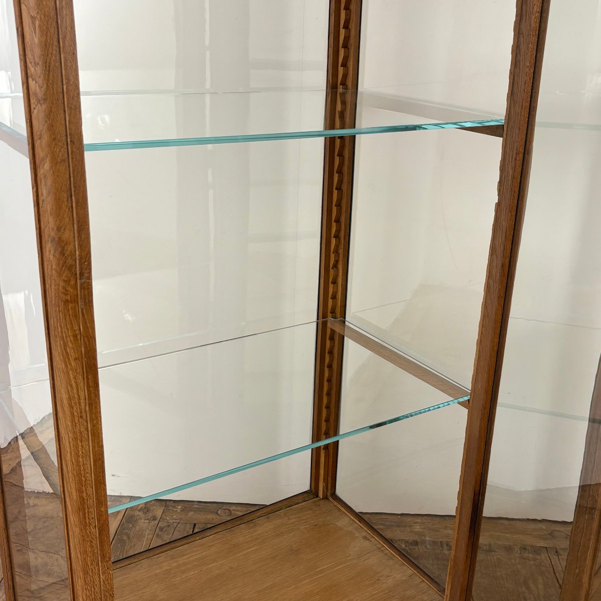 Paire de vitrine de musée vers 1900-photo-3
