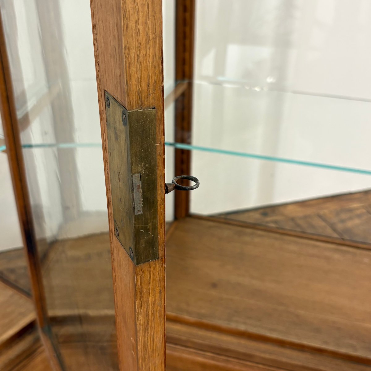 Paire de vitrine de musée vers 1900-photo-4