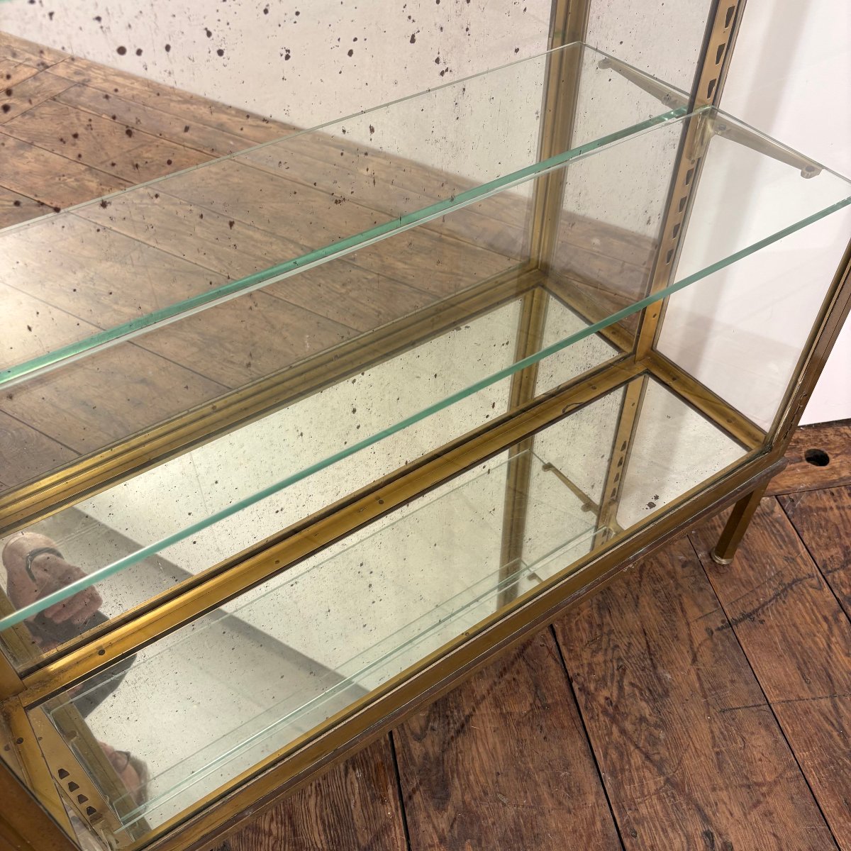 Vitrine de magasin en laiton-photo-4