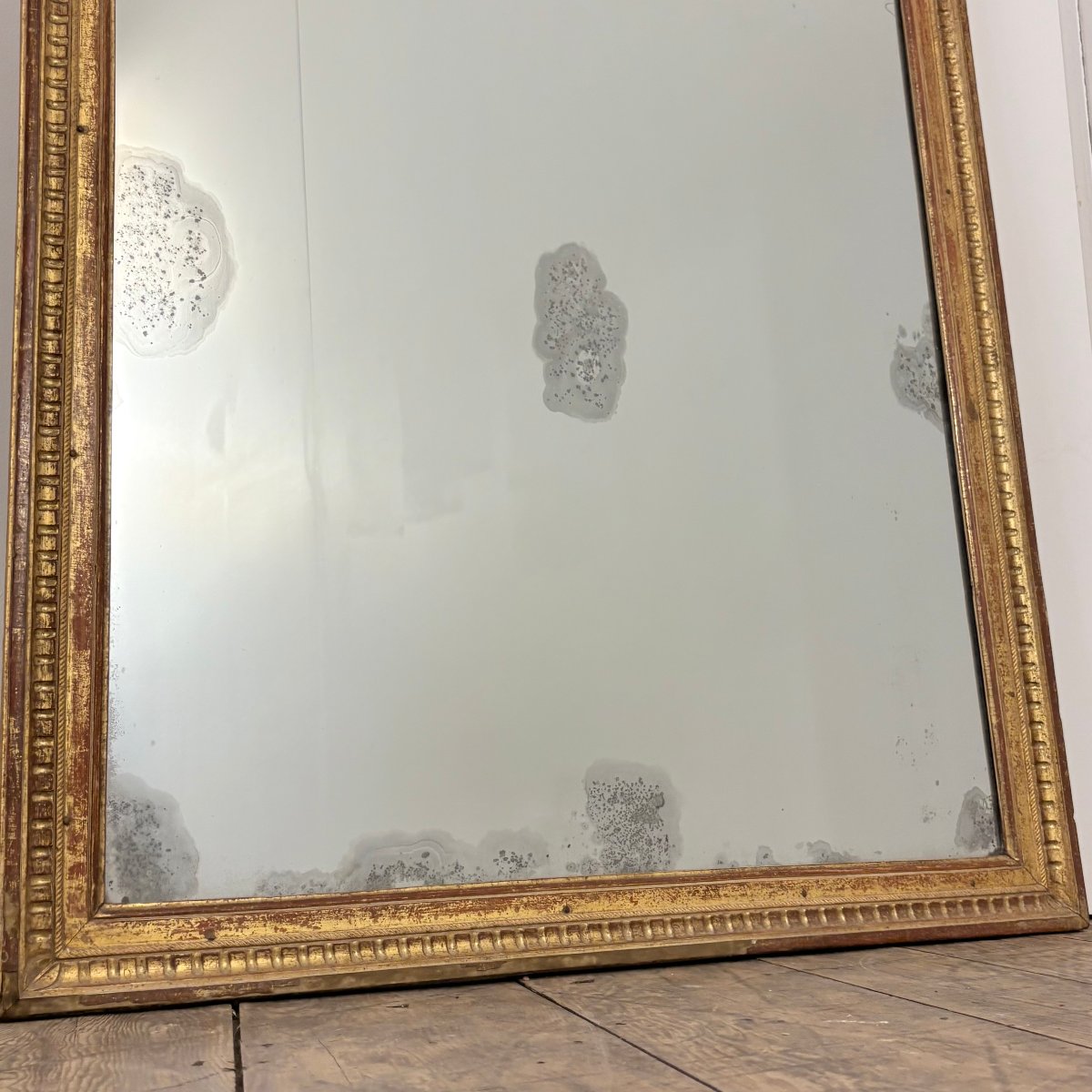 Large Louis XVI-era Paneled Mirror-photo-1