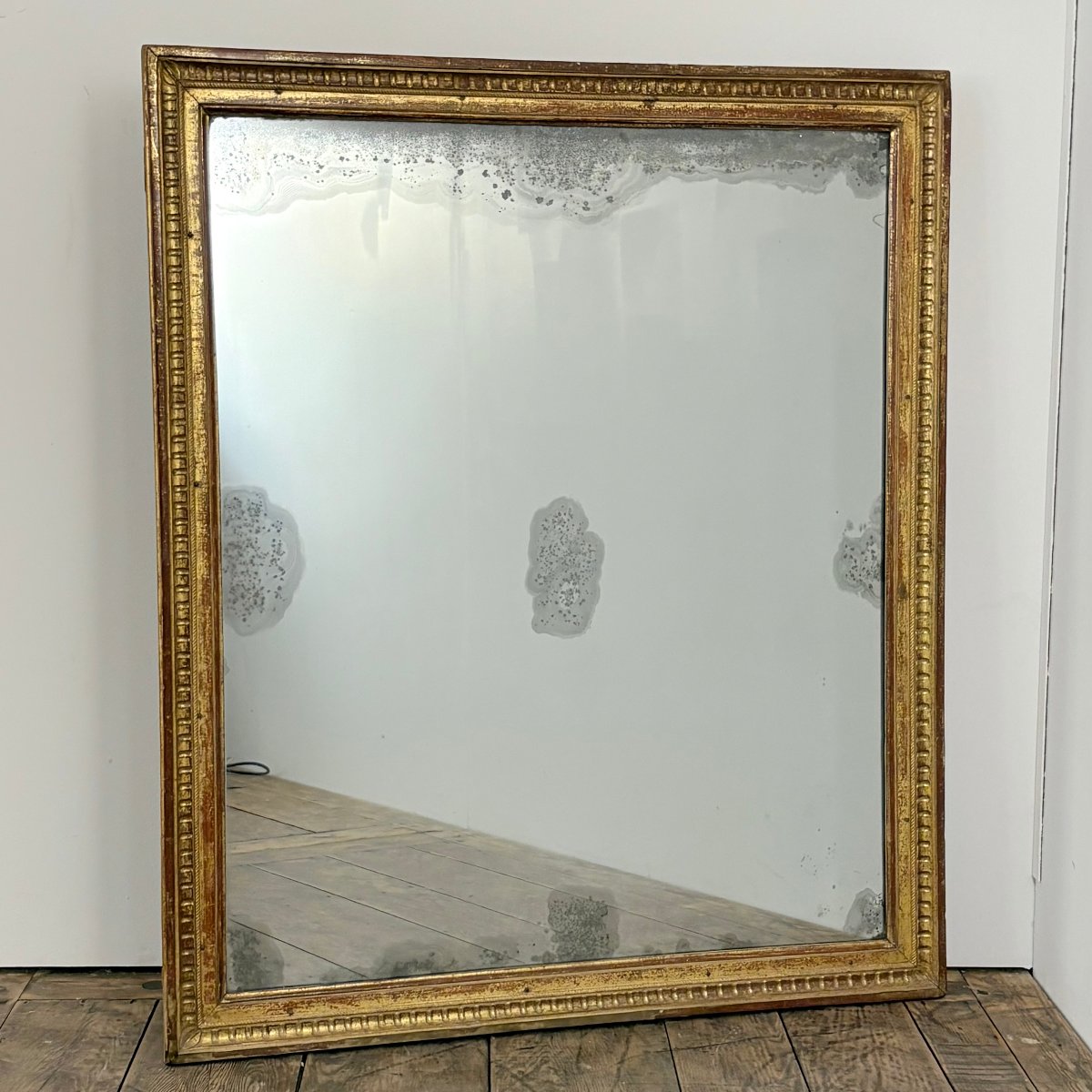 Large Louis XVI-era Paneled Mirror