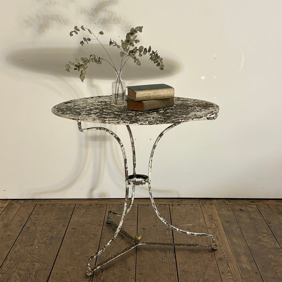 19th-century Wrought-iron Side Table