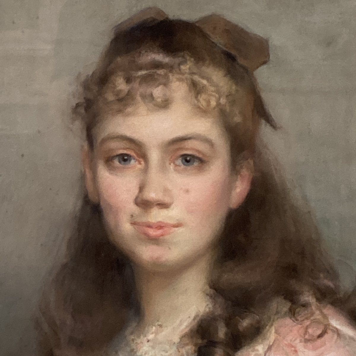 Portrait de jeune fille par Madeleine Carpentier-photo-2