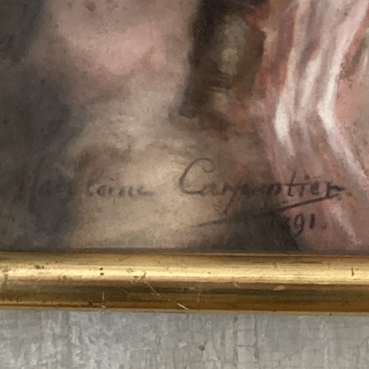 Portrait de jeune fille par Madeleine Carpentier-photo-3