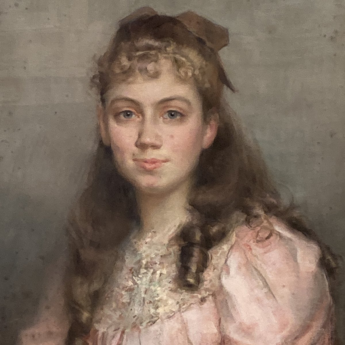 Portrait de jeune fille par Madeleine Carpentier-photo-1