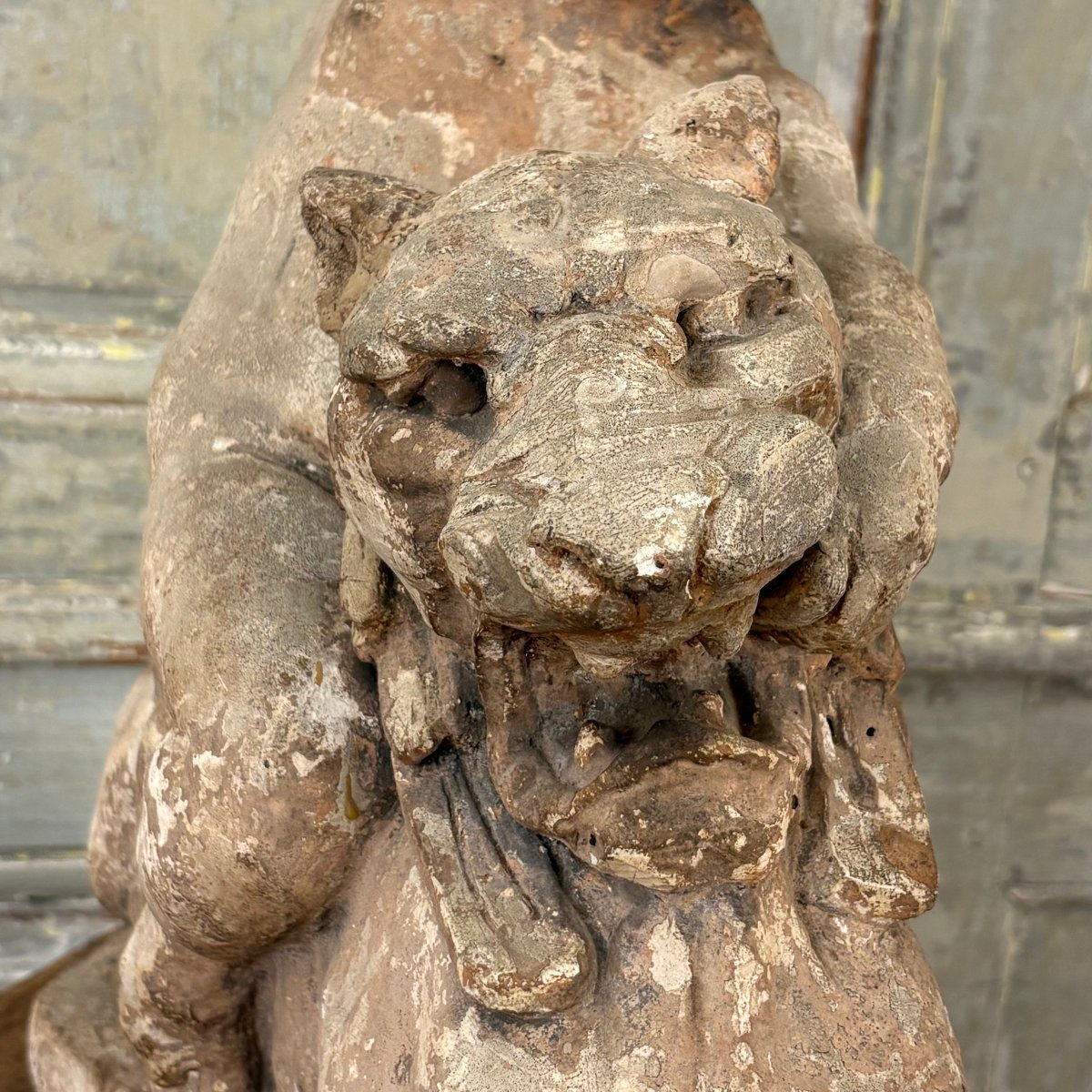 Original Plaster Sculpture Signed By Carrier Belleuse-photo-6