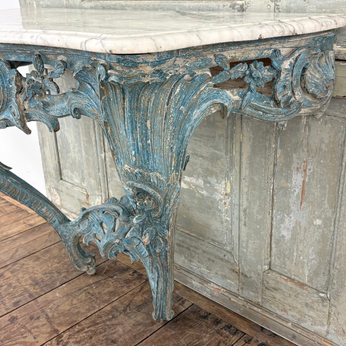 Console Provençale d'époque Louis XV-photo-1