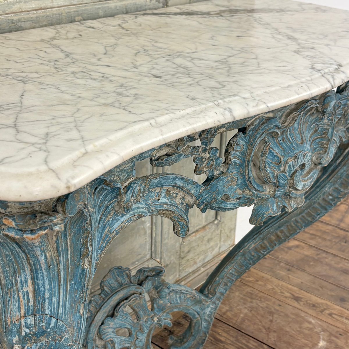 Console Provençale d'époque Louis XV-photo-4