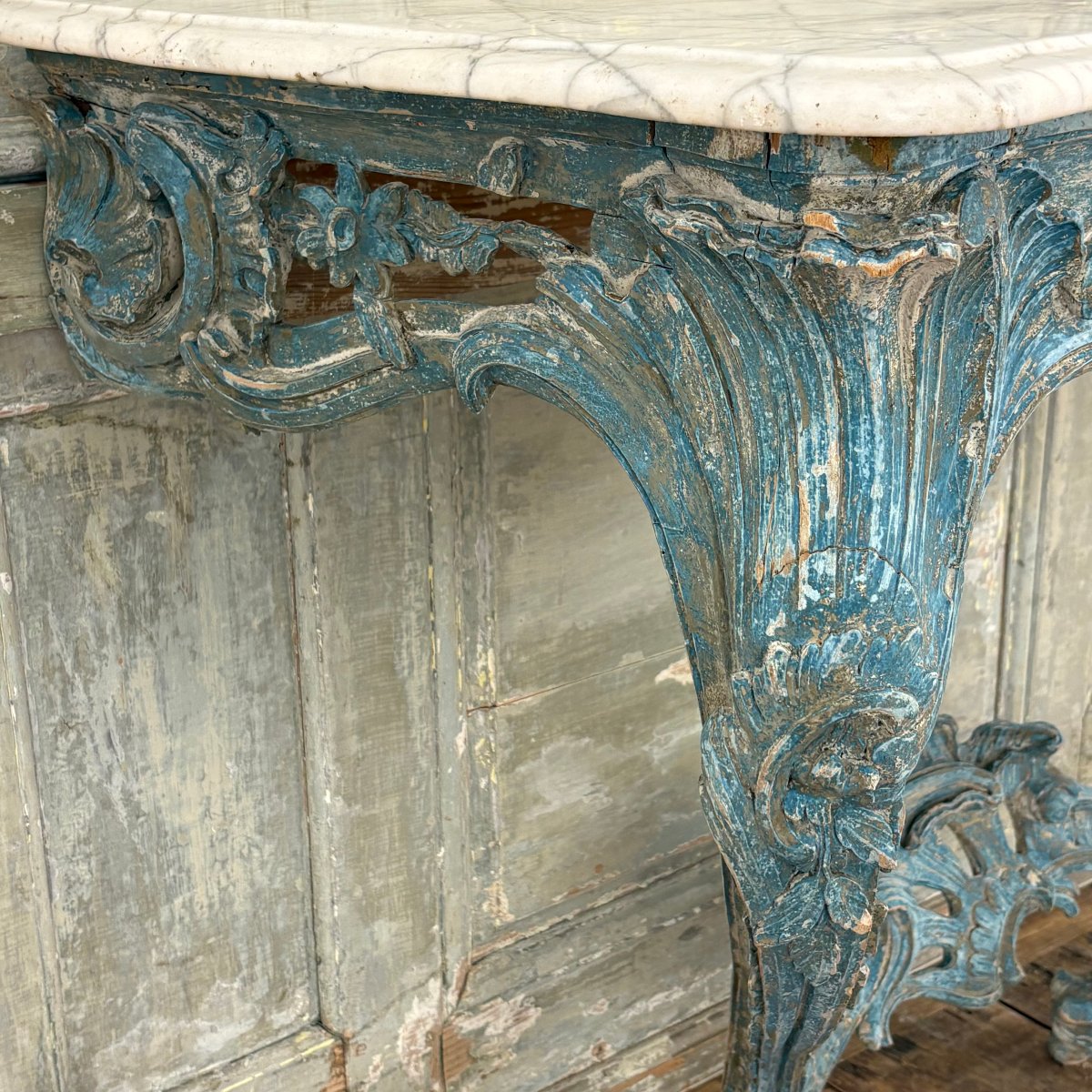 Console Provençale d'époque Louis XV-photo-6