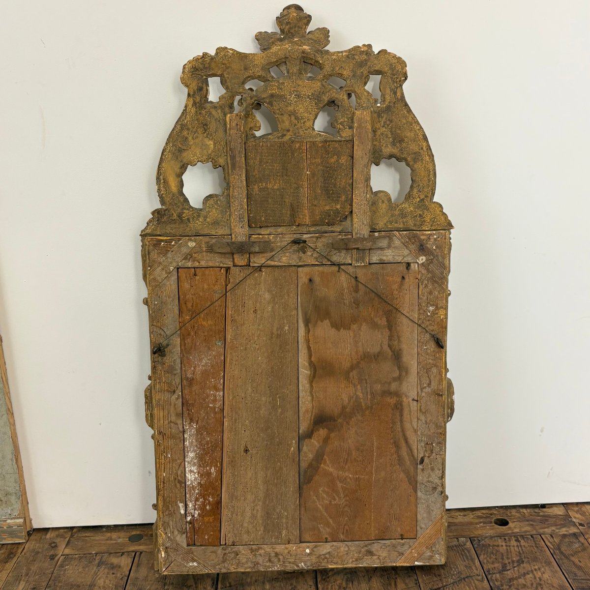Regence-era Mirror With Glazing Beads-photo-5