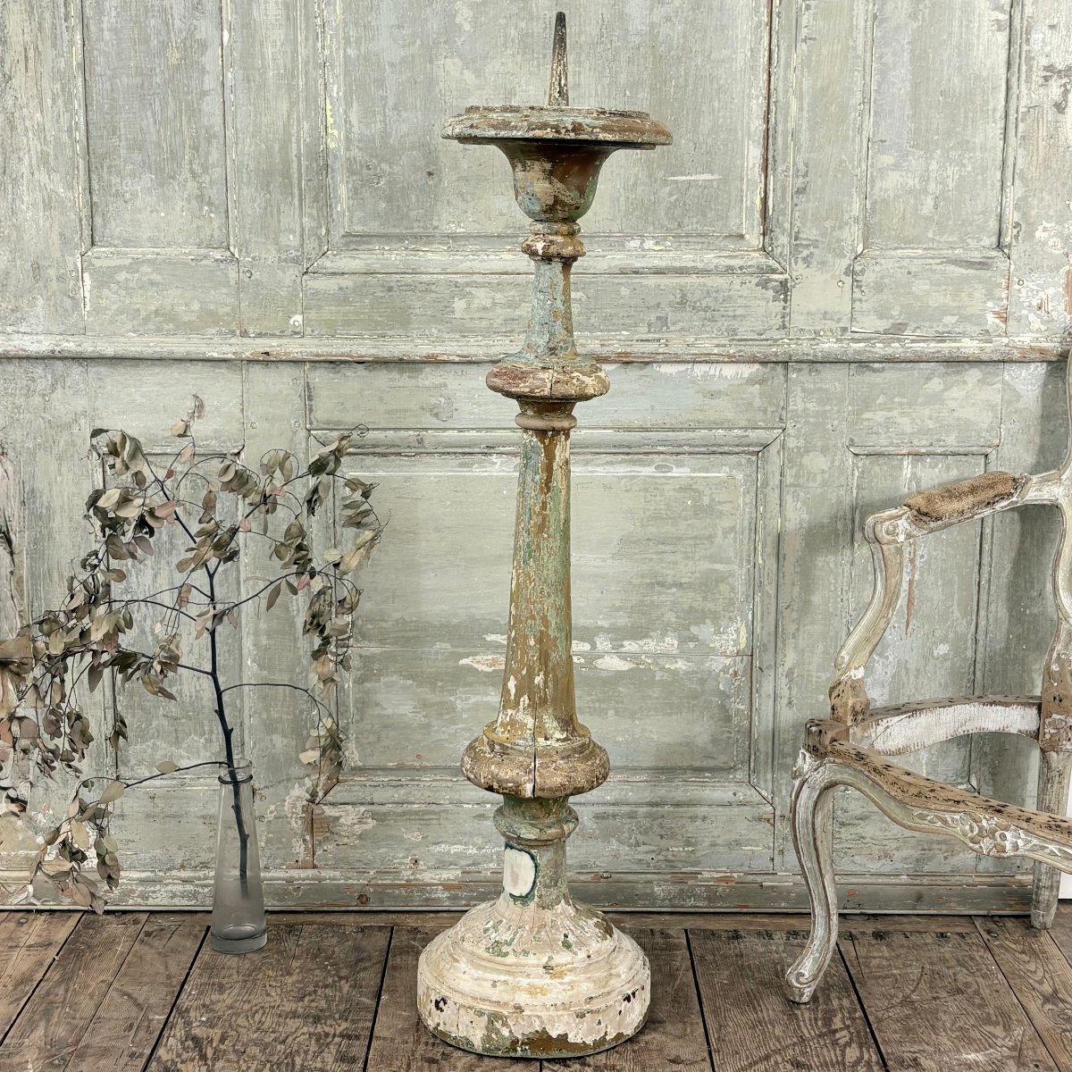 Large 18th-century Candleholder-photo-3