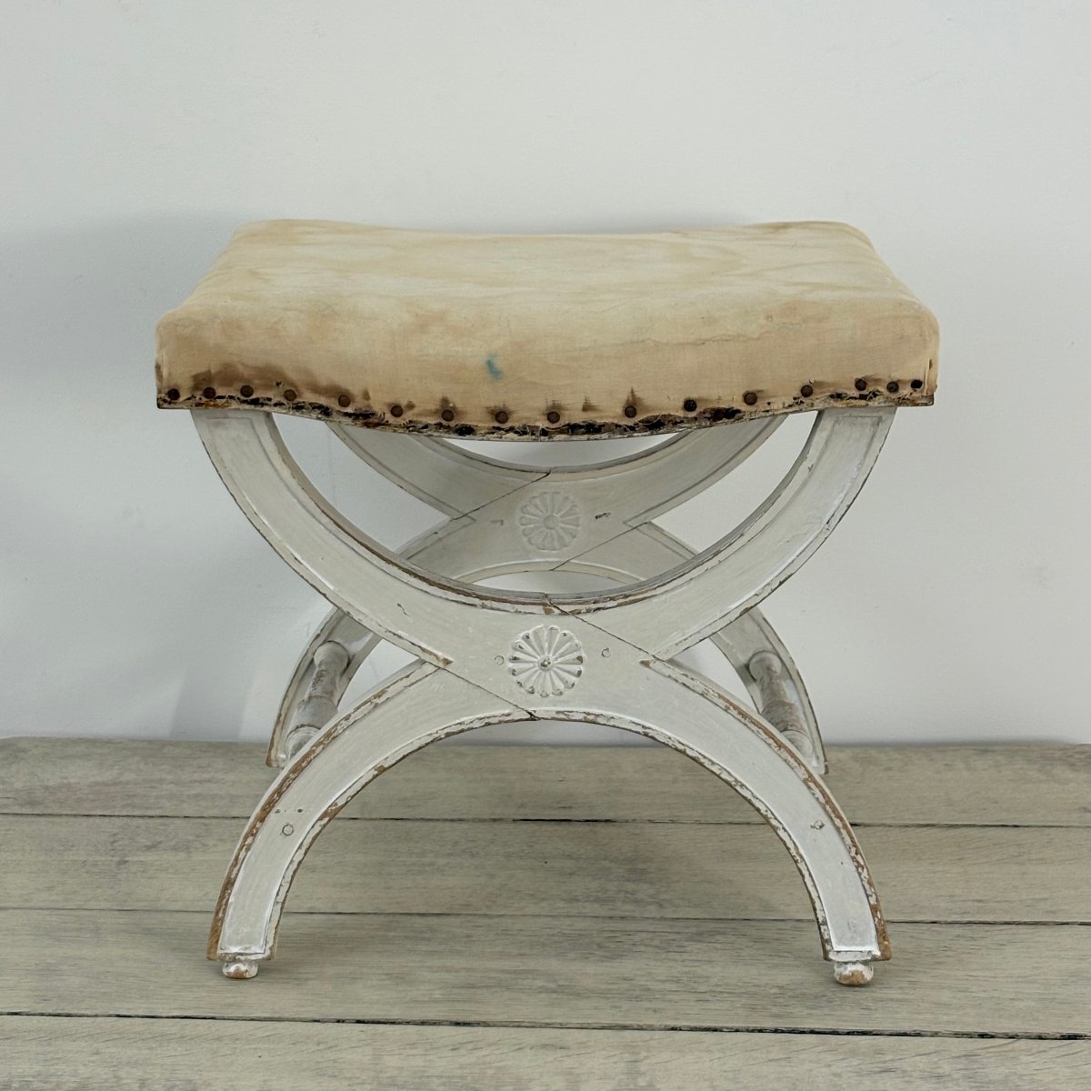 Tabouret curule XIXe-photo-2