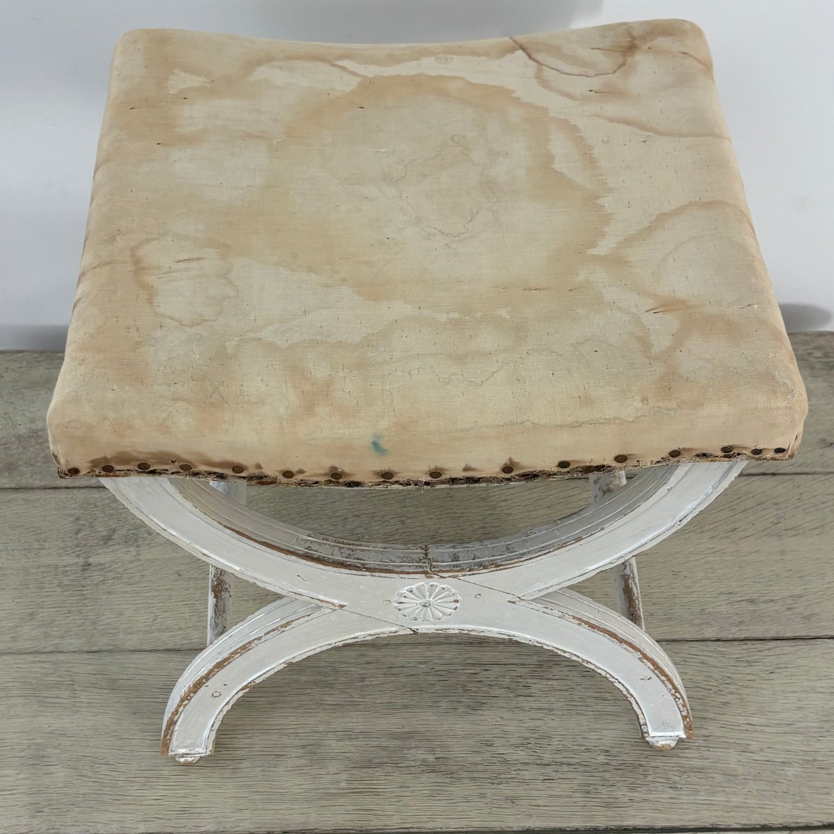 Tabouret curule XIXe-photo-2