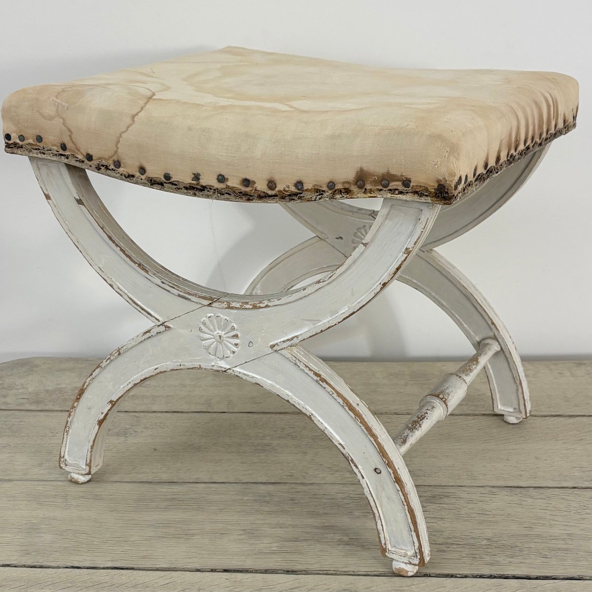 Tabouret curule XIXe-photo-3