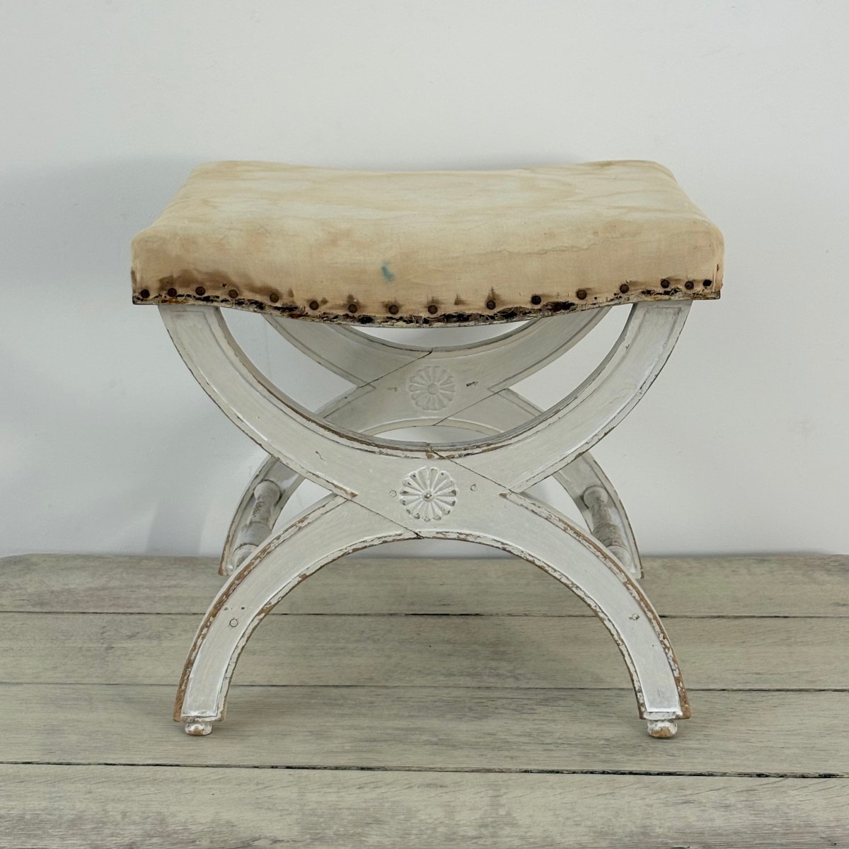 Tabouret curule XIXe-photo-6