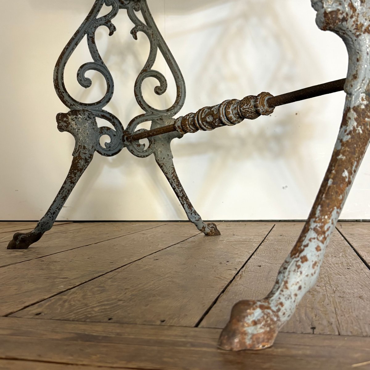 Table en fonte XIX-photo-1