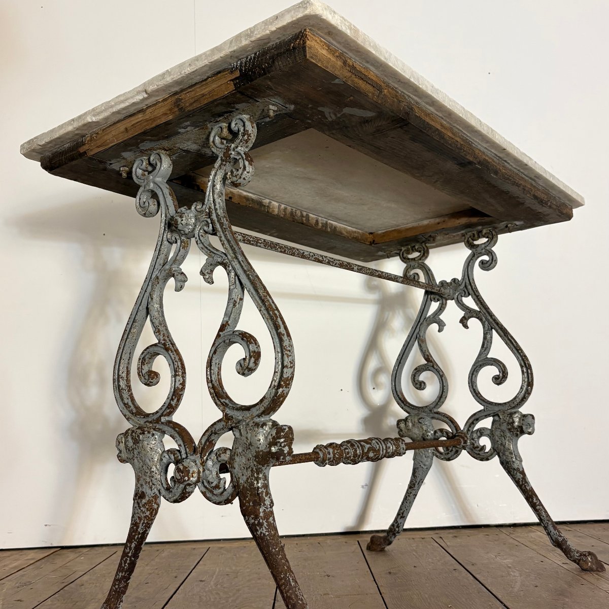 Table en fonte XIX-photo-7
