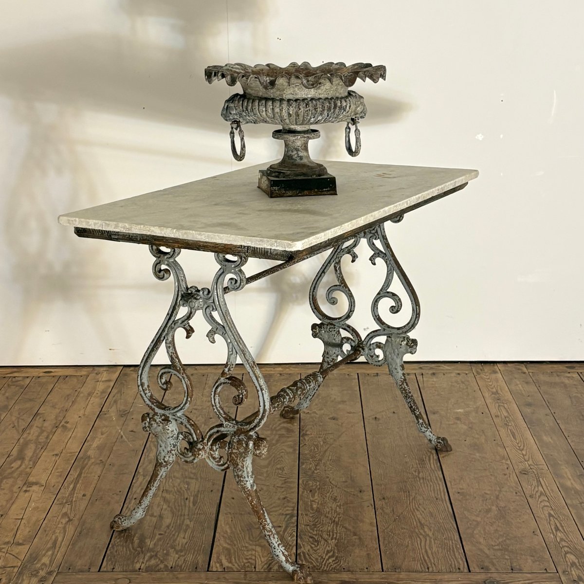 Table en fonte XIX