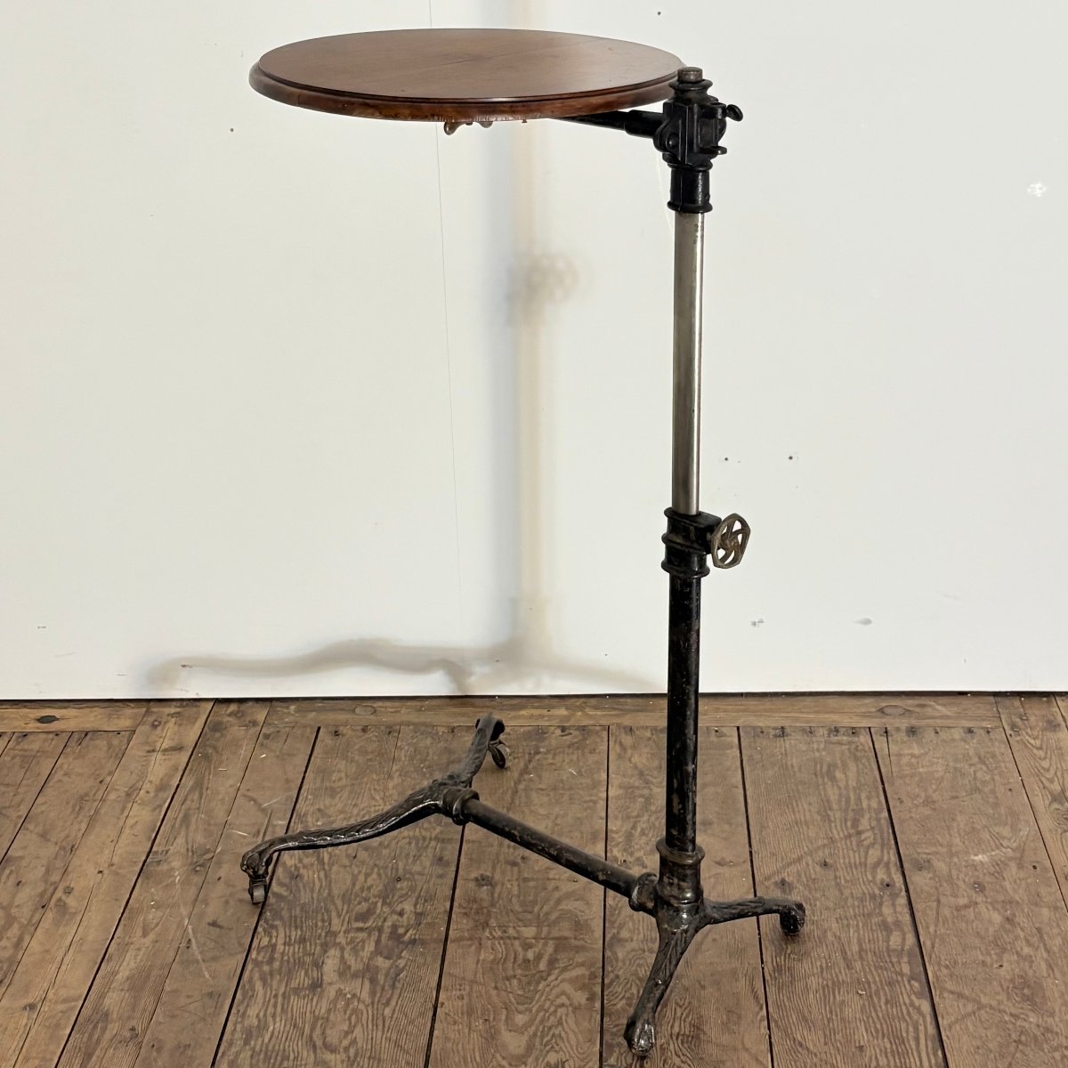 Table sellette en fonte XIXe-photo-1