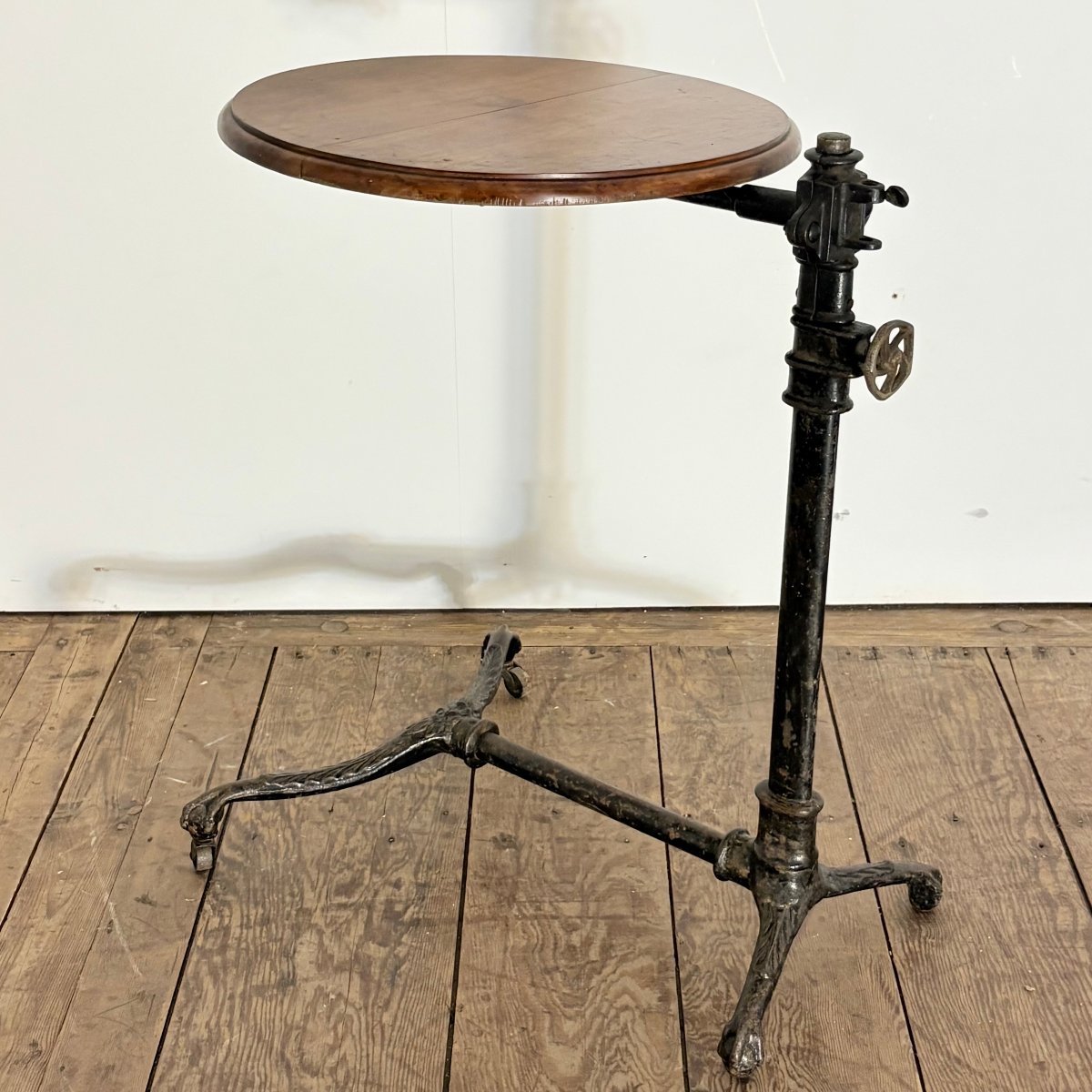 Table sellette en fonte XIXe-photo-3