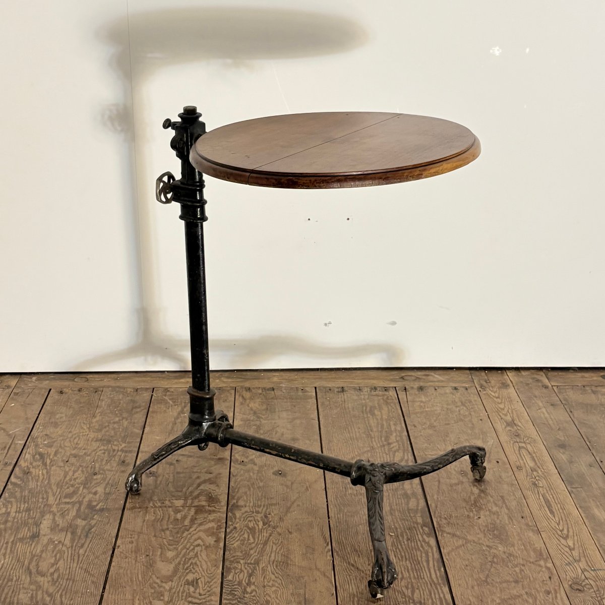 Table sellette en fonte XIXe-photo-4