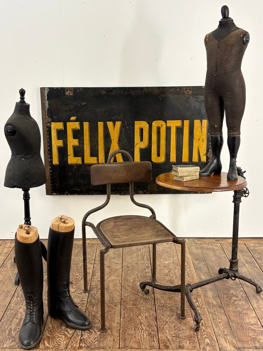 Enseigne en tôle peinte FELIX POTIN-photo-4