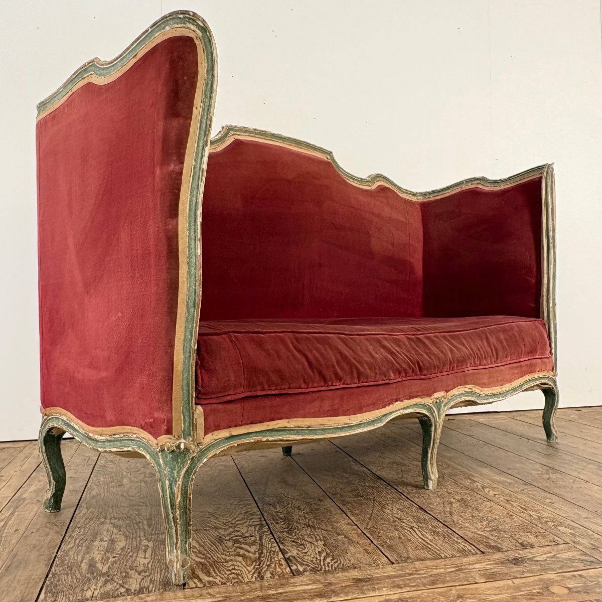 Canapé d'alcove de style Louis XV-photo-2