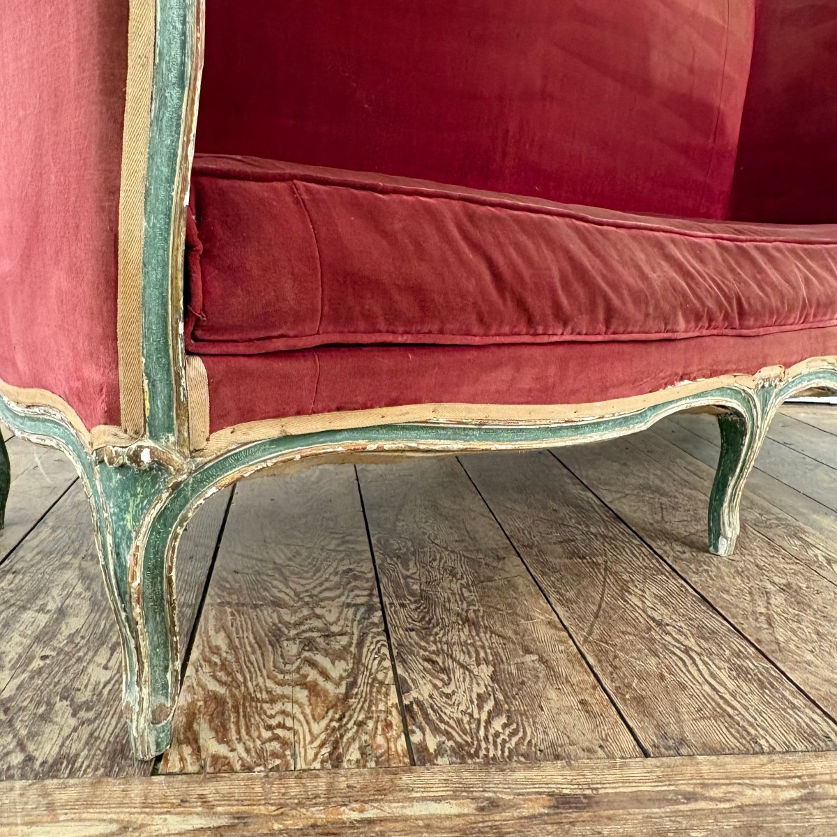 Canapé d'alcove de style Louis XV-photo-4