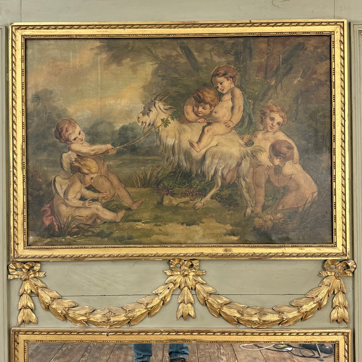 Trumeau de style Louis XVI-photo-2