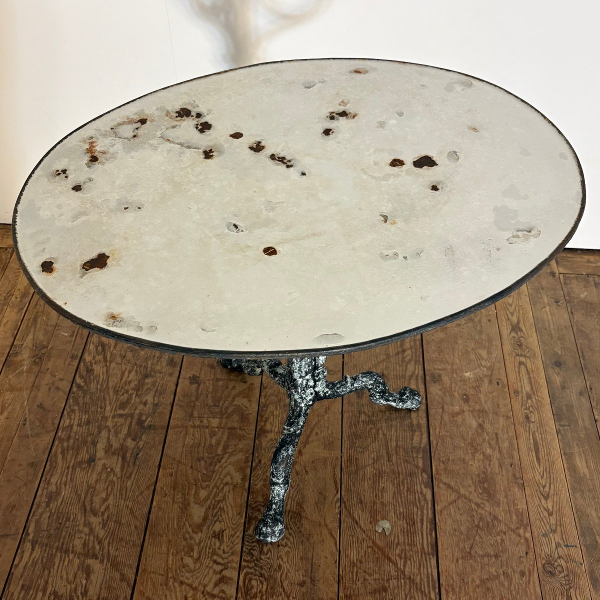 19th-century Cast-iron Side Table-photo-2