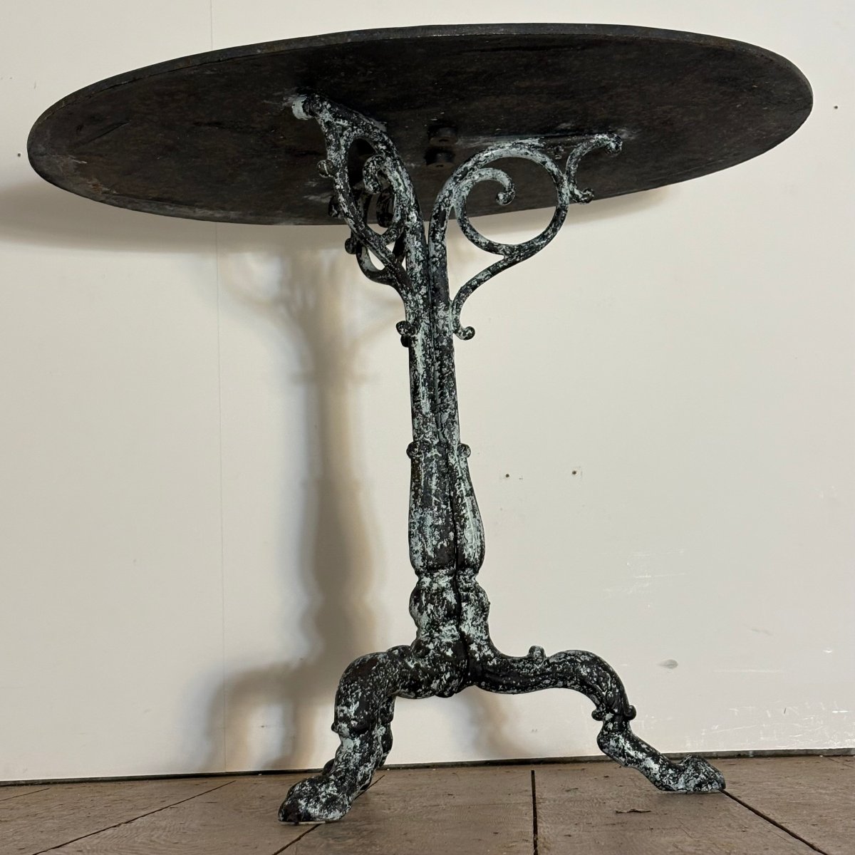 19th-century Cast-iron Side Table-photo-3