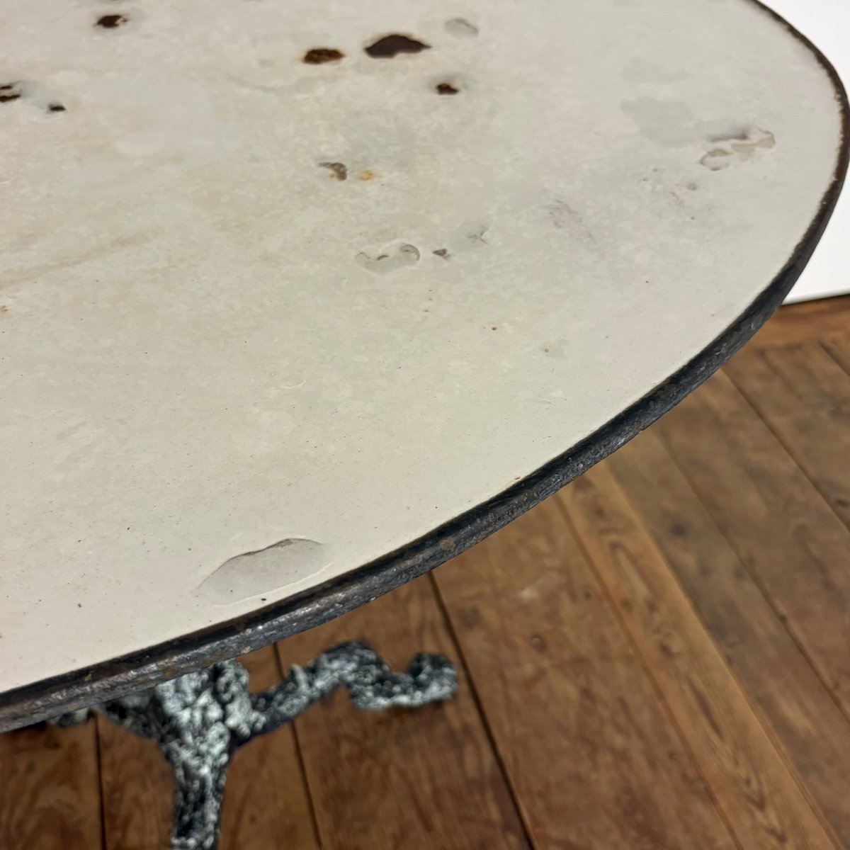 19th-century Cast-iron Side Table-photo-4