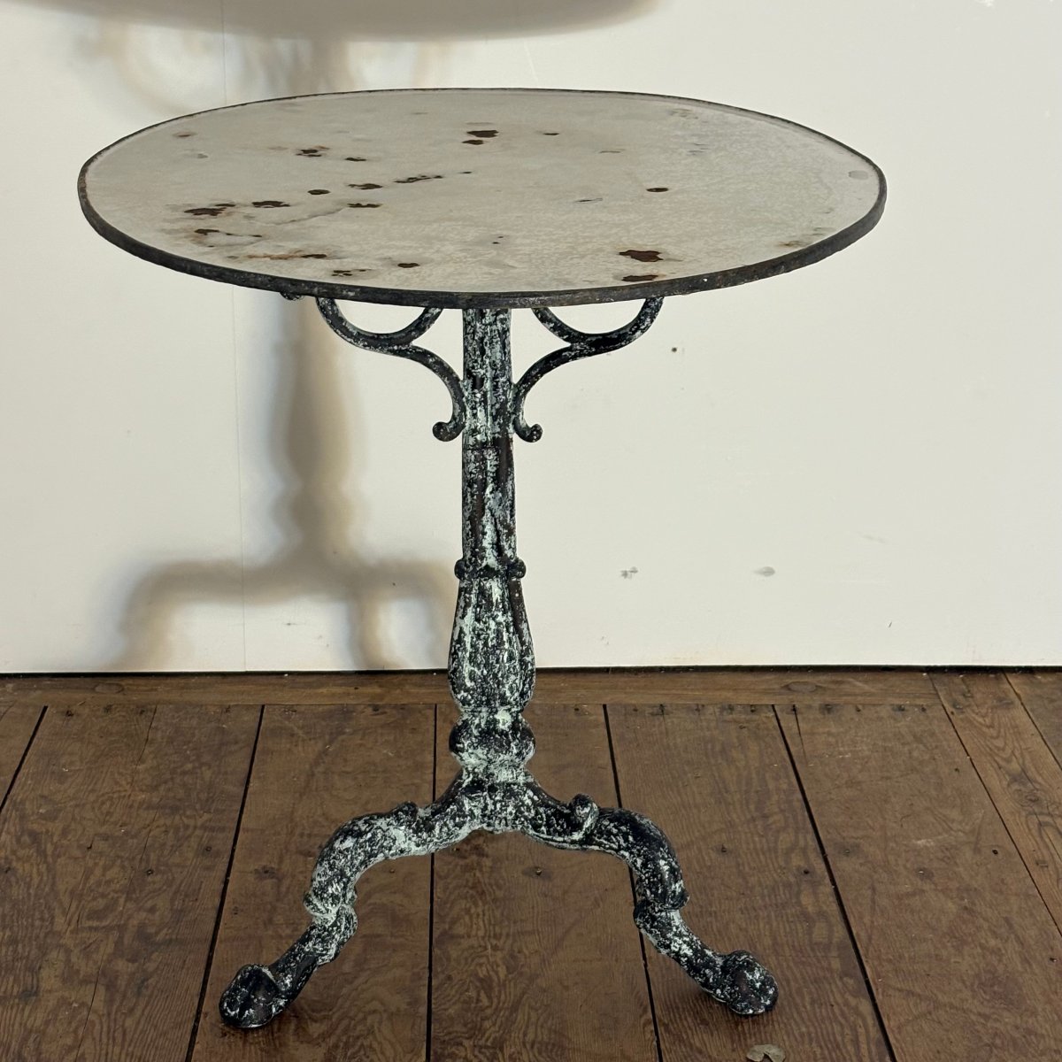 19th-century Cast-iron Side Table-photo-5