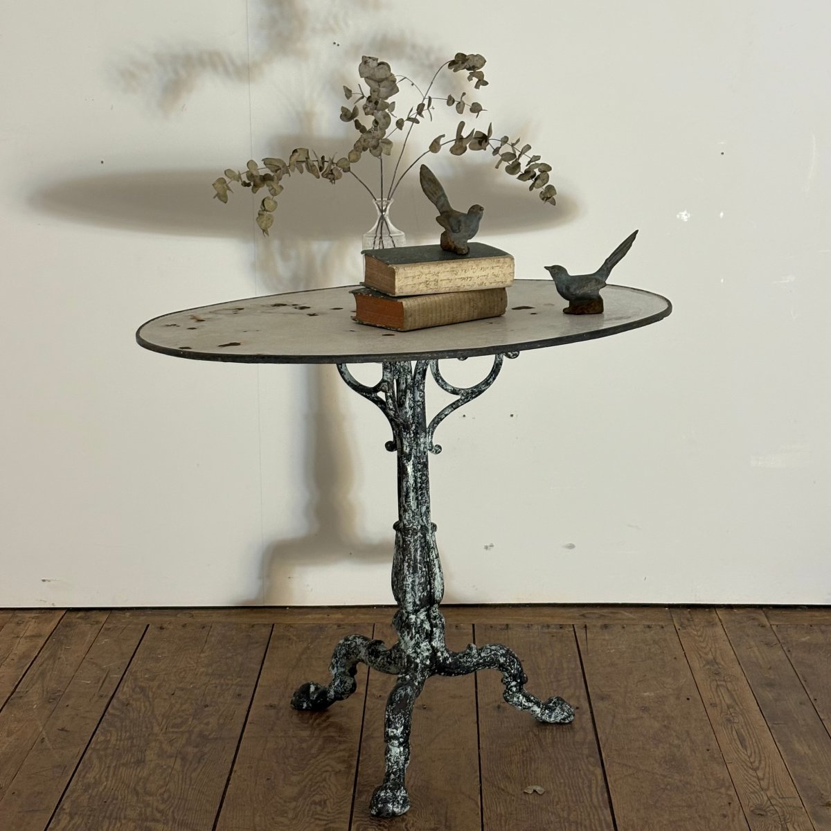 19th-century Cast-iron Side Table-photo-8