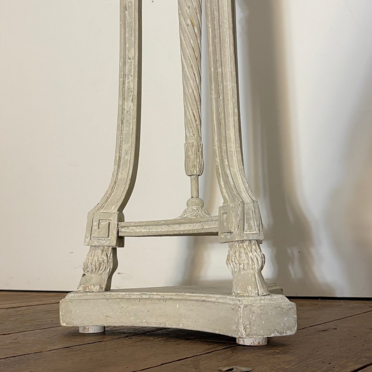 Sellette Athénienne en bois sculpté XIX-photo-3