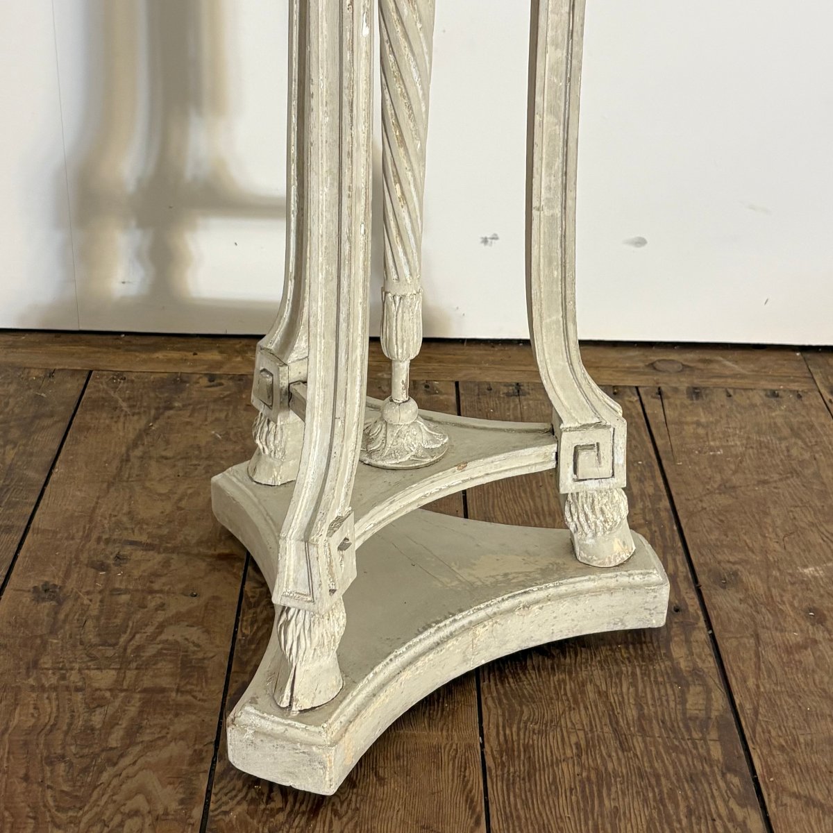 Sellette Athénienne en bois sculpté XIX-photo-5