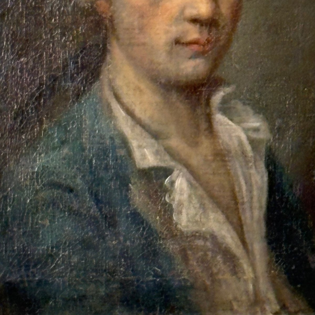 Portrait d'un jeune homme d'époque Révolutionnaire-photo-4