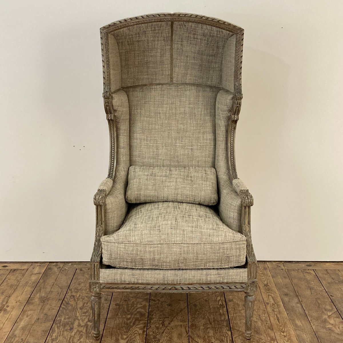Louis XVI-style Confessional Armchair-photo-3