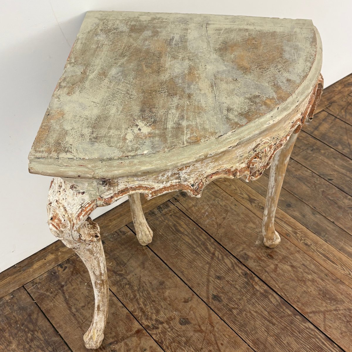 Console d'angle XVIIIe Espagnole-photo-7