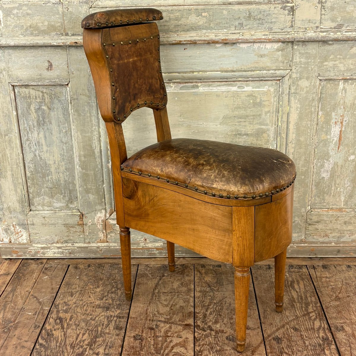 Louis XVI-era Bidet Chair-photo-2