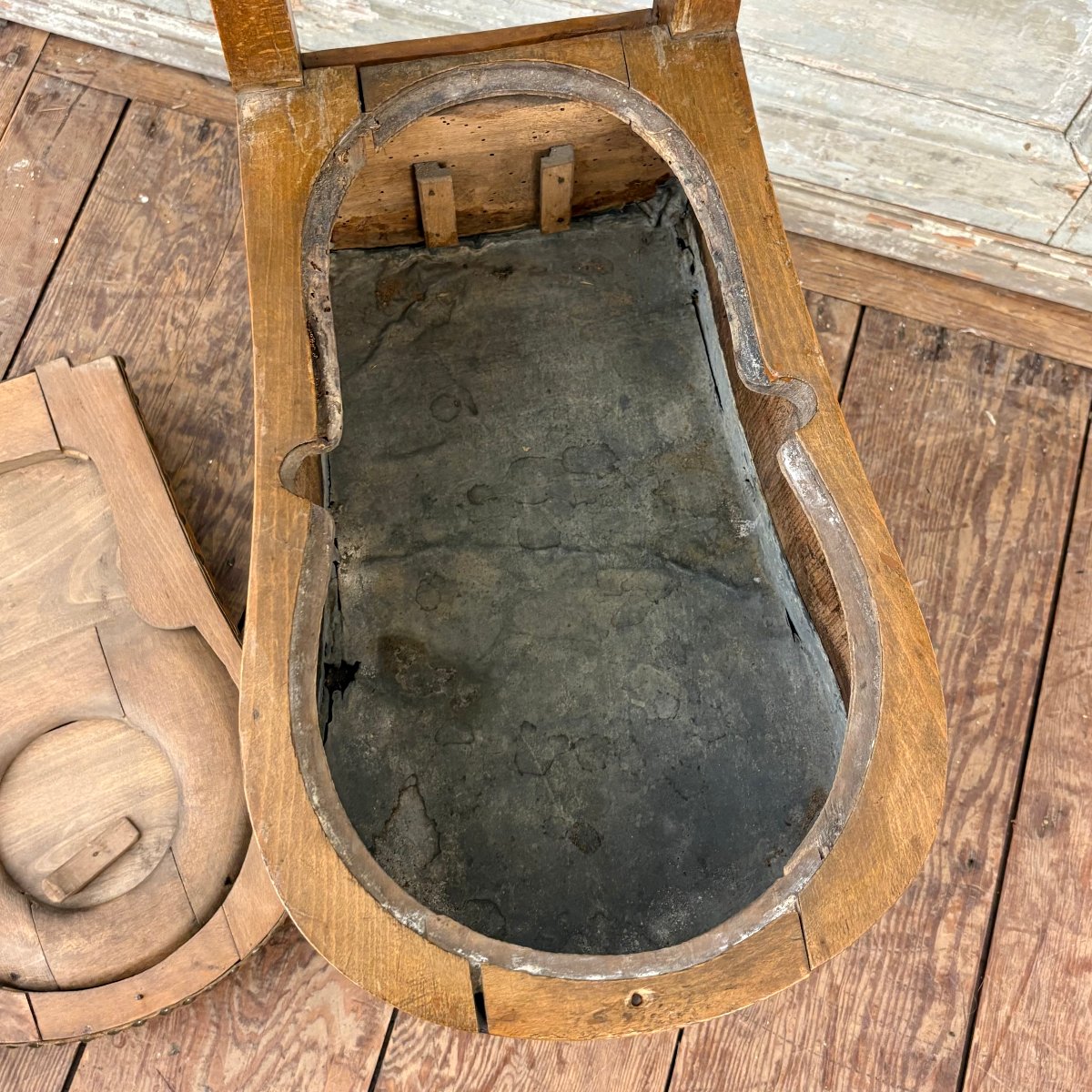 Louis XVI-era Bidet Chair-photo-6